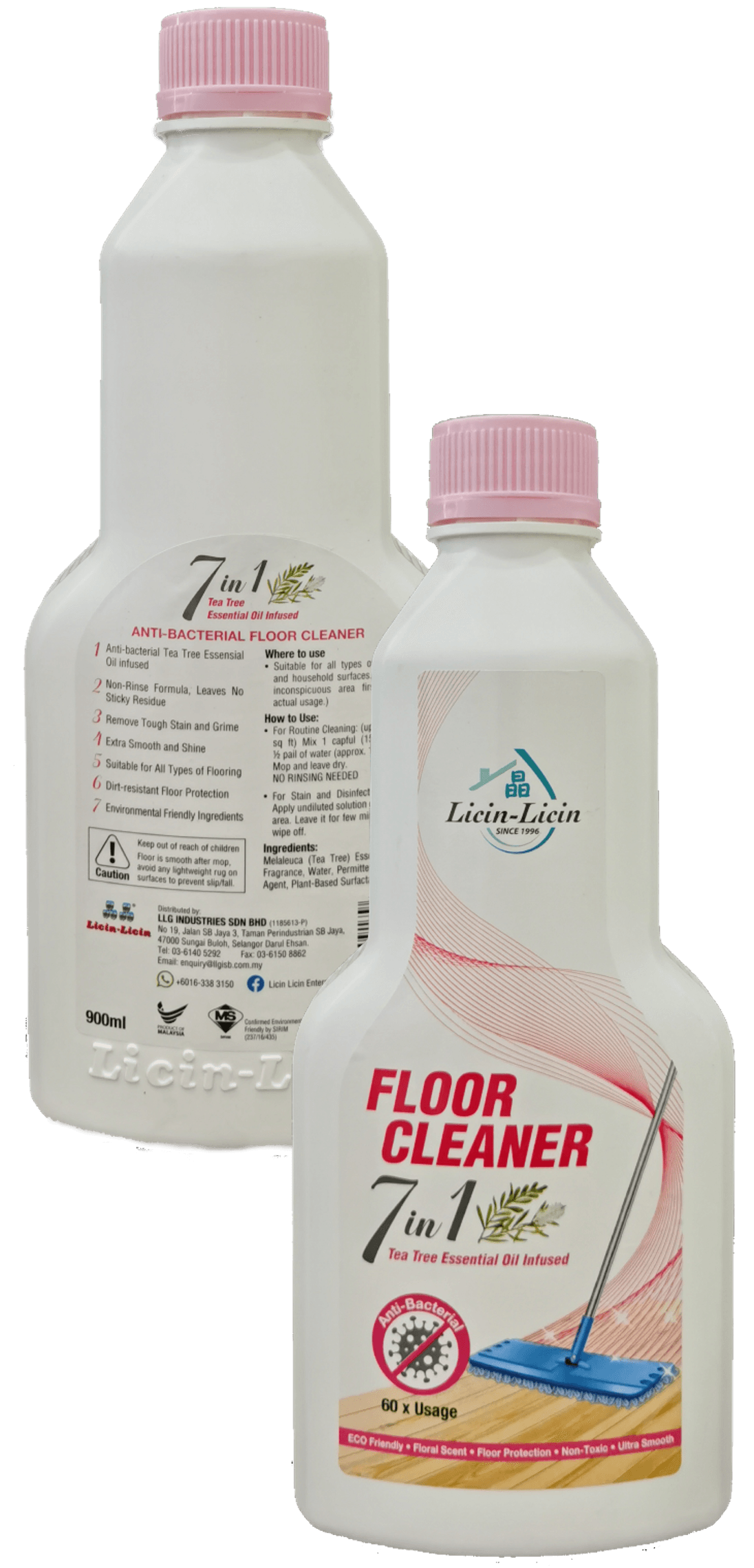 Licin-Licin Floor Cleaner 7in1 900 ml
