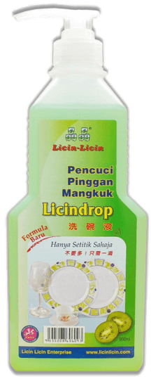 Licin-Licin Dishwashing Liquid Licindrop 900 ml